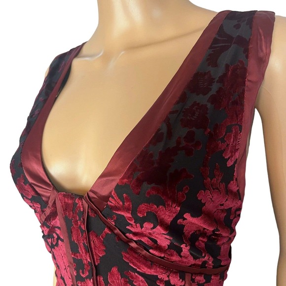 Free People Intimately Magic Hour Crop Top Velvet Burnout - Picture 2 of 8